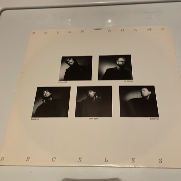 Bryan Adams reckless LP vinyl record album vintage 1984 - Picture 3 of 9